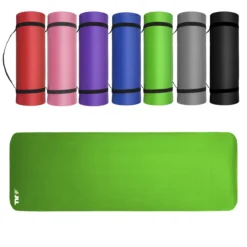 15mm Yoga Mat Extra-Thick -Fit Machines Hub 15mm green yoga mat artboard 1