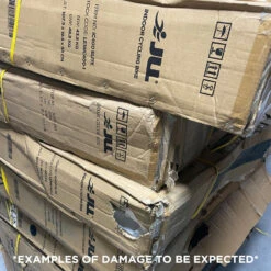 JF150 Blue Upright Bike - Packaging Damage -Fit Machines Hub 1 6