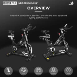 IC350 Pro Indoor Cycling Bike - Packaging Damage -Fit Machines Hub 2. ic350 pro model overview full qual