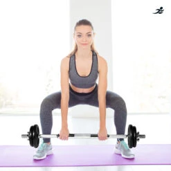 20KG Cast Iron Dumbbell/Barbell Set - Packaging Damage -Fit Machines Hub 20kg barbell set model 1