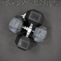 Refurbished Hex Dumbbells (Pairs) 4kg- 32kg -Fit Machines Hub 24kg hex dumbbell