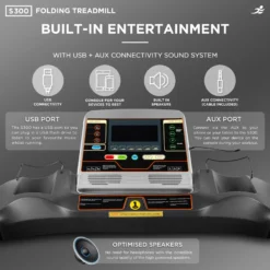 S300 Folding Treadmill - Packaging Damage 18 S300 Folding Treadmill - Packaging Damage -Fit Machines Hub 6. entertainment