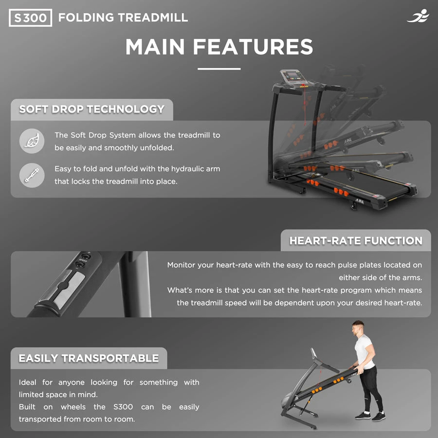 S300 Folding Treadmill - Packaging Damage 9 S300 Folding Treadmill - Packaging Damage - Image 9