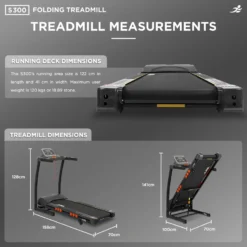 S300 Folding Treadmill - Packaging Damage 20 S300 Folding Treadmill - Packaging Damage -Fit Machines Hub 8. measurements 1
