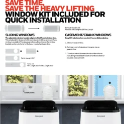 Honeywell HT4CESVWK0 14,000 BTU 700Sq. Ft. Smart Portable Air Conditioner, Fan, And Dehumidifier, With Wi-Fi And Voice Control 17 Honeywell HT4CESVWK0 14,000 BTU 700Sq. Ft. Smart Portable Air Conditioner, Fan, And Dehumidifier, With Wi-Fi And Voice Control -Fit Machines Hub 9 1