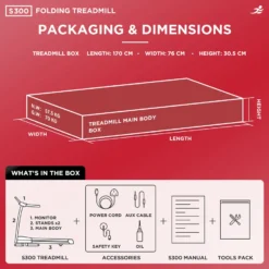 S300 Folding Treadmill - Packaging Damage 21 S300 Folding Treadmill - Packaging Damage -Fit Machines Hub 9. packaging 1