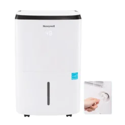 Honeywell TP70PWKN 50 Pint (70 Pint 2019 DOE Standard) Energy Star Dehumidifier With Pump, White