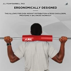 Foam Barbell Pad -Fit Machines Hub FoamBarbellPadRED20231Bold