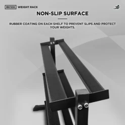 RK100-3 Tier Dumbbell Rack, Weight Stand -Fit Machines Hub RK10020232Bold