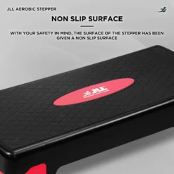 Aerobic Stepper -Fit Machines Hub StepperRed20231Bold