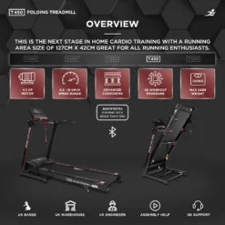 T450 Folding Treadmill - Packaging Damage -Fit Machines Hub T45020231