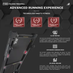 T450 Folding Treadmill - Packaging Damage -Fit Machines Hub T45020232