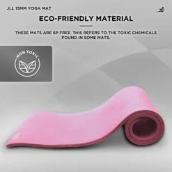 15mm Yoga Mat Extra-Thick -Fit Machines Hub YOGAMAT20231Bold