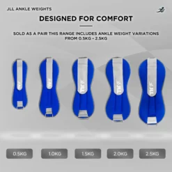 Ankle Weights 0.5kg - 2.5kg -Fit Machines Hub ankle weights 2023 4 bold 6