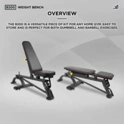 B200 Adjustable Weight Bench -Fit Machines Hub b200 bench 2023 1 bold 1