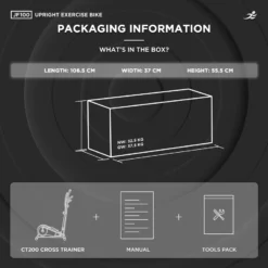 CT200 Cross Trainer - Magnetic Resistance Cross Trainer/ Elliptical For Home Use -Fit Machines Hub ct200 2023 8
