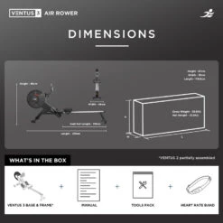 Refurbished Ventus 3 Rowing Machine 11 Refurbished Ventus 3 Rowing Machine -Fit Machines Hub dimensions copy2021 final version 2