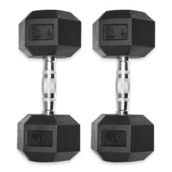 Rubber Hex Dumbbells 4kg - 32kg 29 Rubber Hex Dumbbells 4kg - 32kg -Fit Machines Hub hex dumbbell 12kg pair