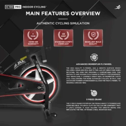 Refurbished IC100 Pro Indoor Cycling Bike -Fit Machines Hub ic100 pro 2023 2 final 1