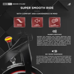 IC300 Pro Indoor Cycle Exercise Bike - 20kg Flywheel -Fit Machines Hub ic300 pro 2023 3