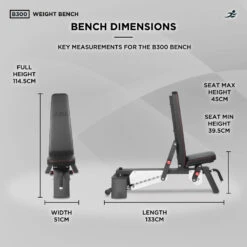 B300 Adjustable Weight Bench 17 B300 Adjustable Weight Bench -Fit Machines Hub item 2023 4 copy 4 bold 4 6