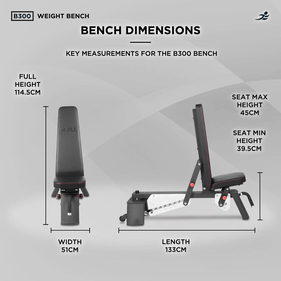 B300 Adjustable Weight Bench 8 B300 Adjustable Weight Bench - Image 8
