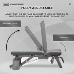 B300 Adjustable Weight Bench 15 B300 Adjustable Weight Bench -Fit Machines Hub item 2023 4 copy bold 7 11