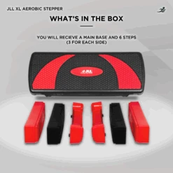 XL Aerobic Stepper 19 XL Aerobic Stepper -Fit Machines Hub item20234copy2Bold