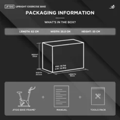 JF100 Home Exercise Bike - Magnetic Resistance -Fit Machines Hub jf100 2023 8