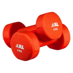 Neoprene Coated Steel Dumbbells -Fit Machines Hub neoprene dumbbells 4kg
