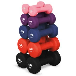 Neoprene Coated Steel Dumbbells