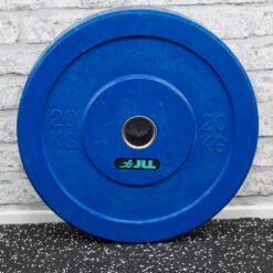Refurbished Olympic Bumper Plates 5KG - 25KG -Fit Machines Hub olympicplate20kgfront 1