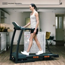 S300 Folding Home Treadmill - 4.5HP Motor, 20 Incline Levels, 0.3km/h - 16km/h Speed Range. Digital Home Running Machine -Fit Machines Hub s300 2023 5a final check