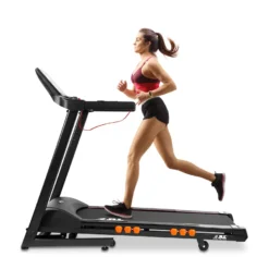 T350 Folding Home Treadmill - 4.5HP Motor, 20 Incline Levels, 0.3km/h - 18km/h Speed Range. Digital Home Running Machine