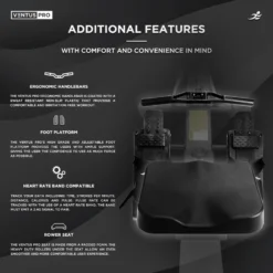 Ventus Pro Air Rowing Machine - Commercial Level Foldable Air Resistance Rower, 11 Readout LCD Monitor -Fit Machines Hub ventus pro 2023 5 copy