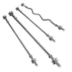 Weight Lifting Barbell Chromed Steel