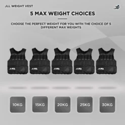 Weight Vest 10kg - 30kg -Fit Machines Hub weight vest 2023 2 bold 6