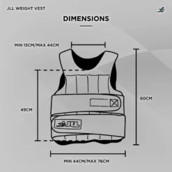 Weight Vest 10kg - 30kg -Fit Machines Hub weight vest 2023 6 bold 6